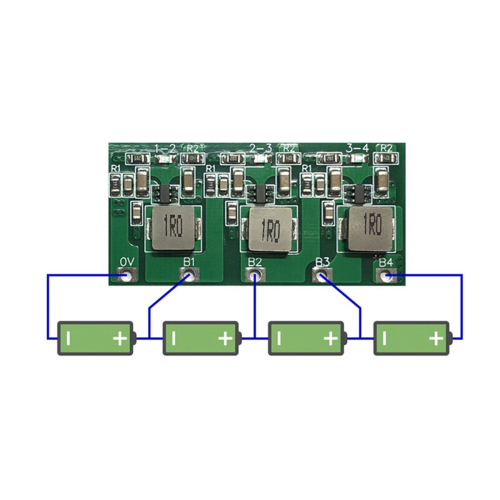 4S 1300MA Active Equalizer Balancer BMS Board Energy Transfer Board 2