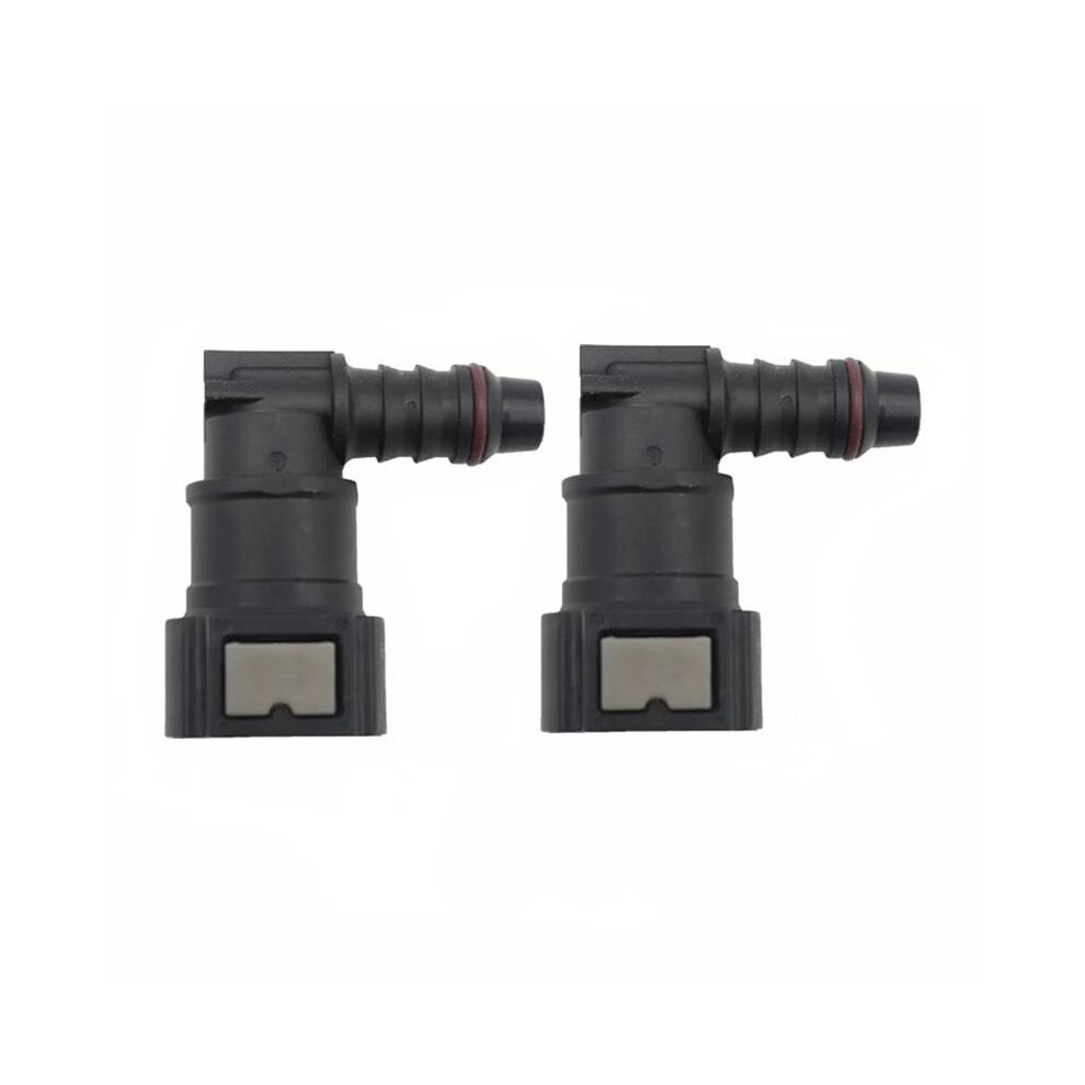 9.89 Id8 Curved Fuel Line Quick Connector, 90 Fuel Quick Connector 4851853465005
