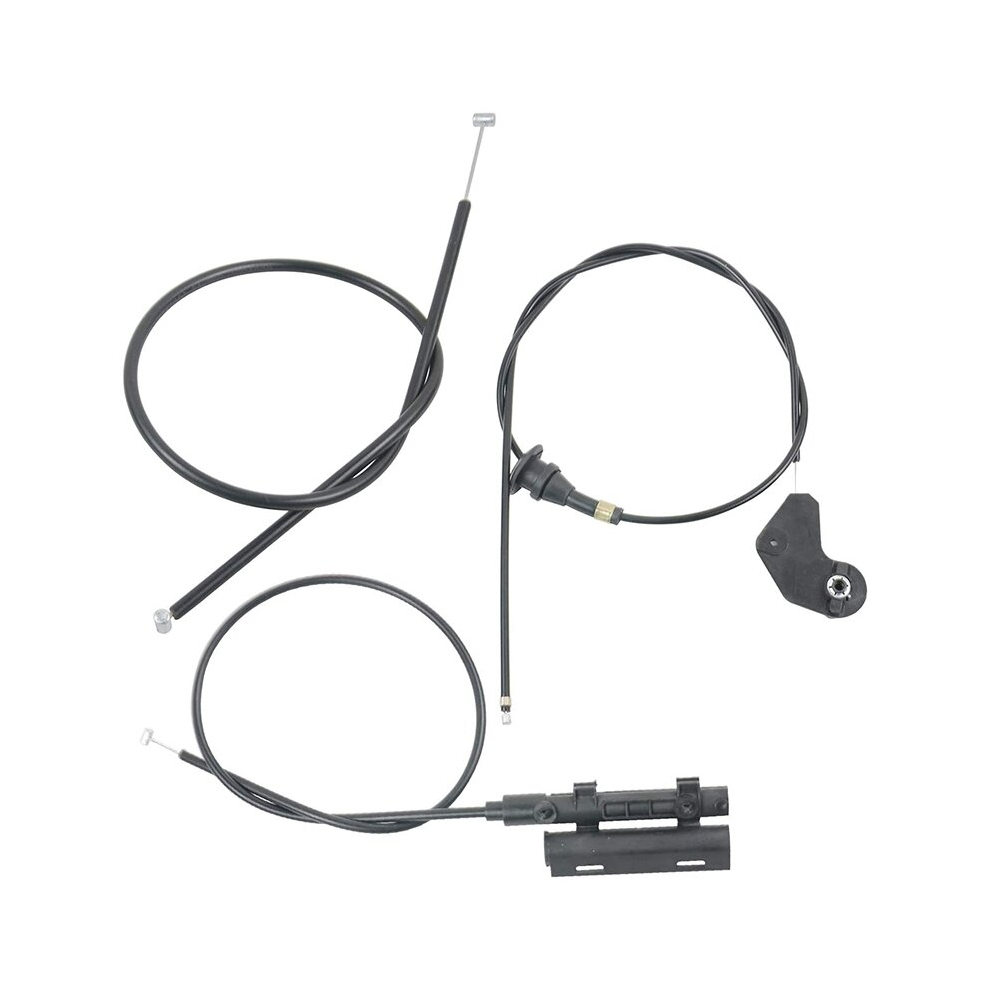 3Pcs Engine Bowden Cable Hood Release Wire For E39 525I 530I 4852751008486