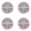4 Pack True HEPA Filter for RIGOGLIOSO GL2103 JINPUS -2103 2