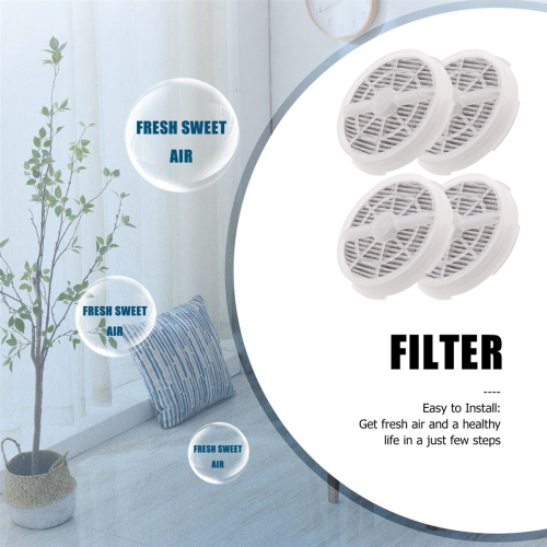 4 Pack True HEPA Filter for RIGOGLIOSO GL2103 JINPUS -2103 2