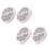 4 Pack True HEPA Filter for RIGOGLIOSO GL2103 JINPUS -2103 9