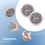 4 Pack True HEPA Filter for RIGOGLIOSO GL2103 JINPUS -2103 6