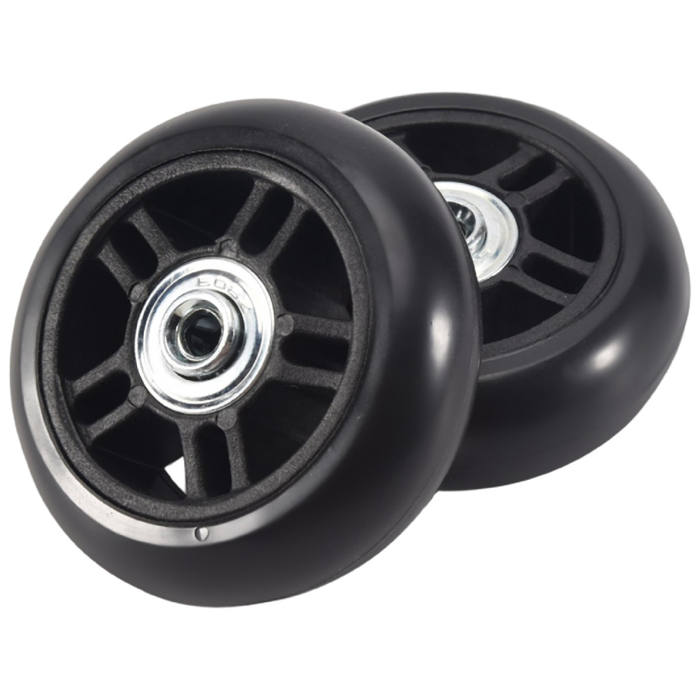 1 Pair Universal Swivel Luggage Suitcase Wheel Replacement Caster 4852751028989