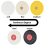 Polishing Wheel for Table Buffer Polisher with 12.7mm Mandrel Hole 4