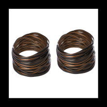 Coffee Gradient Flat Synthetic Rattan Repair Material for Knit Repair