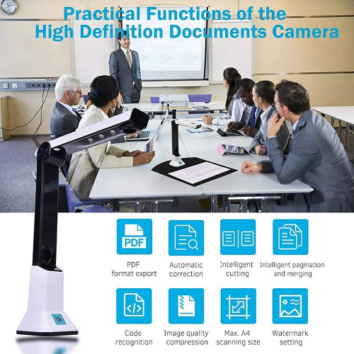Document Camera for Teachers, Portable USB Document Camera Scanner 2