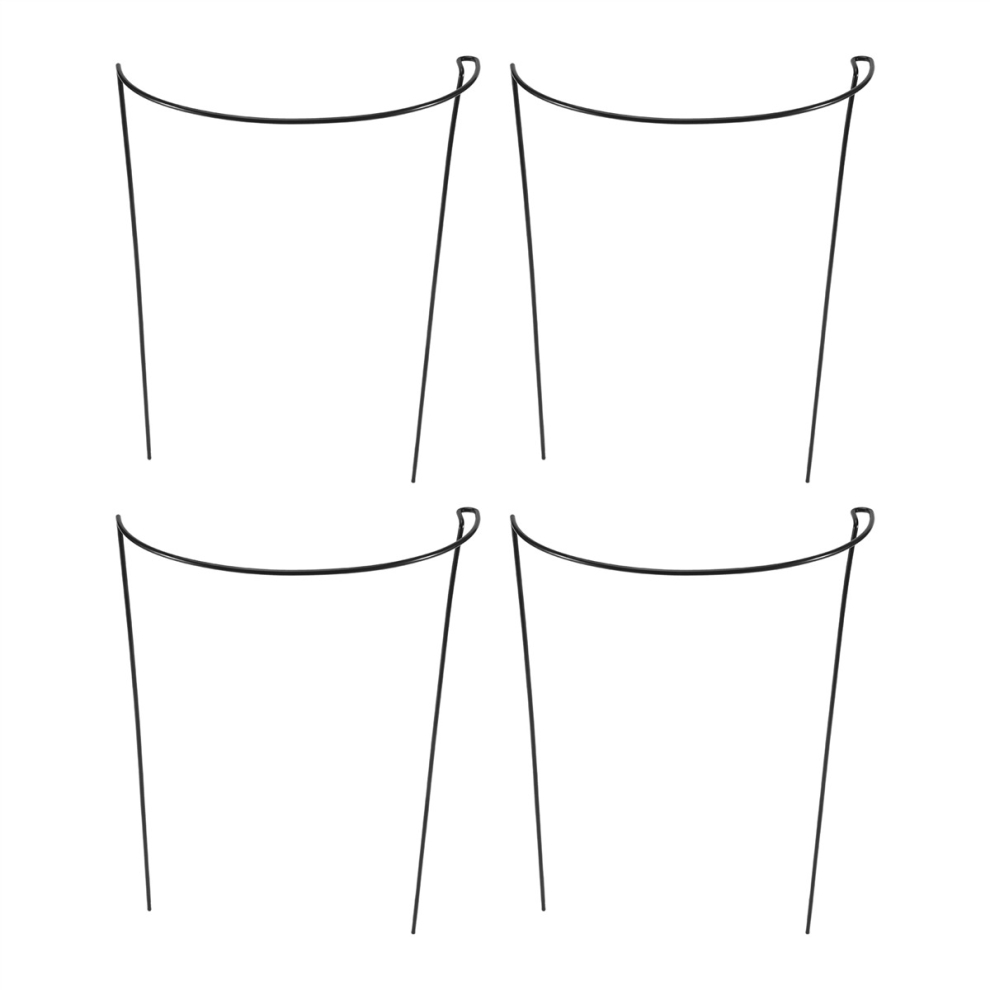 4 Pcs Plant Support Stakes Ring Cage Metal Garden Plant Stake-image-OPC-PDB5FB7-NEW