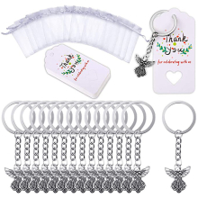 30Pcs Angel Keychain Angel Pendant Wedding Birthday Party Baby Shower