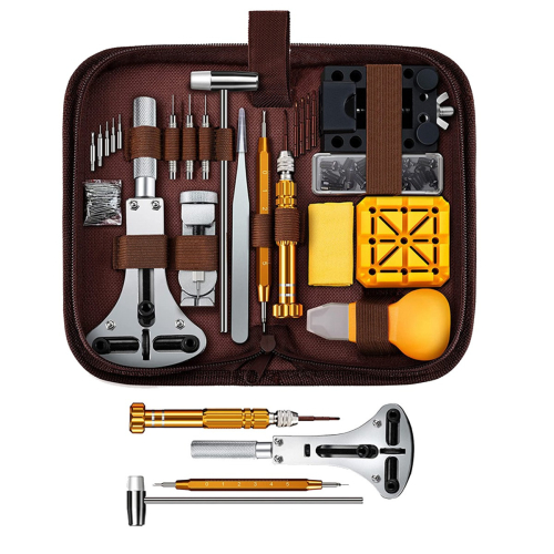 149 Pcs Watch Adjustment Tool Kit, Watch Battery Replacement Tool Kit 1