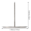 Chicken Rack Vertical Skewer Barbecue Grilling Rack Meat Spit 7