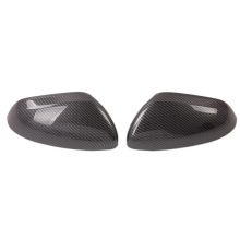Carbon Fiber Rear View Mirror Covers for MG ZS (2017-2020) - 2-Pack, ABS, Easy Install, Waterproof