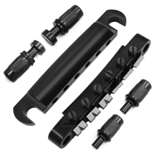Bridge and Tailpiece Set for ABR-1 LP Electric Guitar,Black