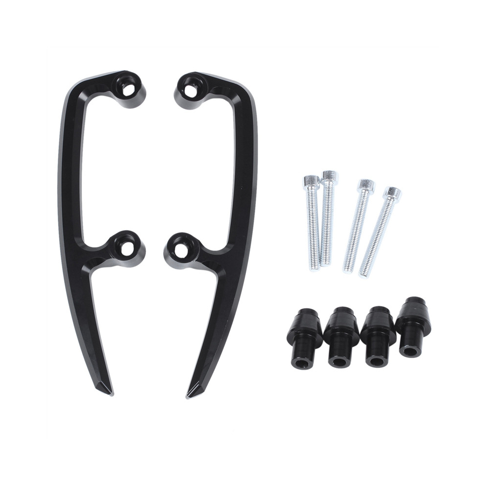 Rear Grab Bars Rear Seat Pillion Passenger Grab Rail Handle(Black) Black 4851853415604