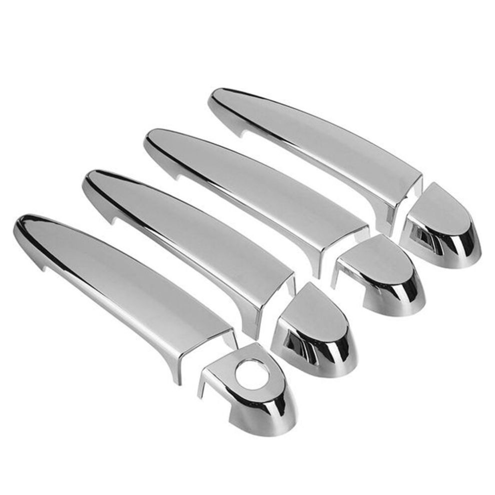 8Pcs Set Chrome Exterior Door Handle Cover For- F30 F35 F34 E70 4851853408590