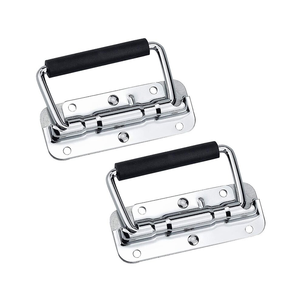 2Pcs Stainless Steel Spring Handle Prop Box Tool Aluminum Box Handle-image-OPC-PDB5HKG-NEW