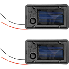 2Pcs Battery Box, Solar Lantern Light Replacement Parts Top