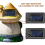 2Pcs Battery Box, Solar Lantern Light Replacement Parts Top 6