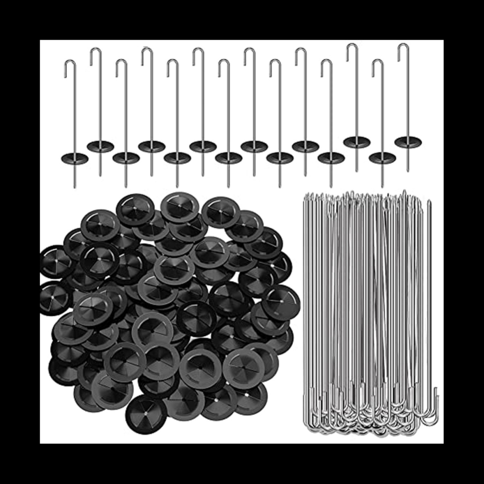 100Packs Solar Panel Guard Clips,Wire Fence Fasteners For Solar Panel 4852751033174
