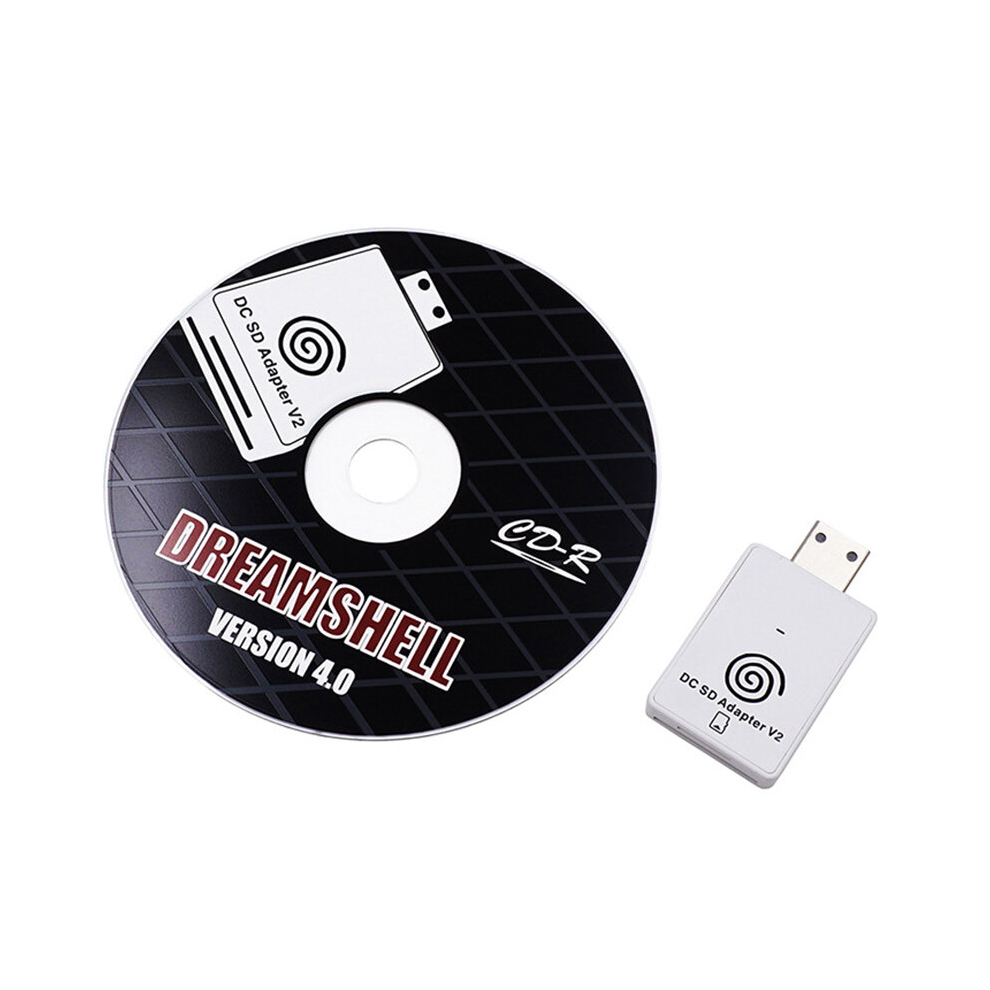 Dc Sd Tf Card Adapter Reader V2 Voor For Dreamcast En Cd Met 4852751007694
