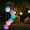Solar Ball Light LED Colour Changing Garden Yard Hanging Decoration 7