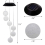 Solar Ball Light LED Colour Changing Garden Yard Hanging Decoration 3
