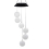Solar Ball Light LED Colour Changing Garden Yard Hanging Decoration 1