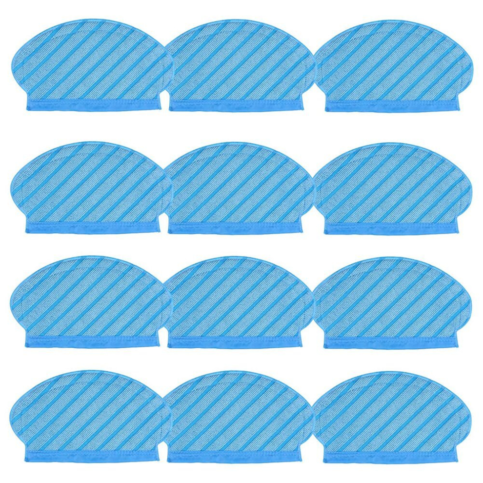 12 Pcs Mop Cloth Pads for Deebot OZMO 950 OZMO 920