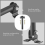 T Bar Row Platform Attachment Install on Floor or Wall Holder,25mm 10