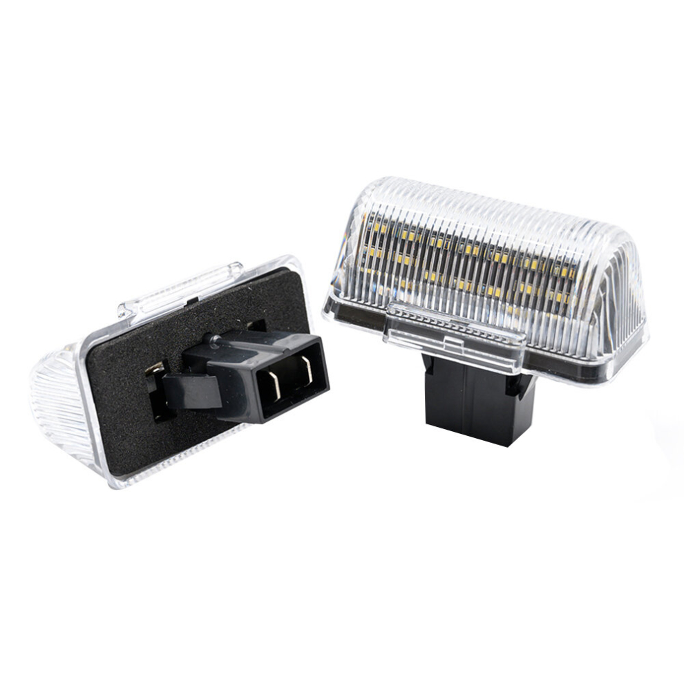 2Pc for Transit MK6 MK7 -2013 LED License Number Plate Light