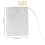 400 Pcs Disposable Tea Filter Bags Empty Cotton DrawstringTea Bags 7