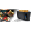4 Slice Long Slot Toaster - Touch Panel - Remaining Time Display - Double Wall Housing – with Warming Rack – 7 Browning Settings 9