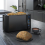 4 Slice Long Slot Toaster - Touch Panel - Remaining Time Display - Double Wall Housing – with Warming Rack – 7 Browning Settings 7