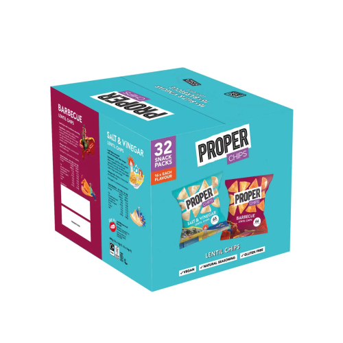Proper Chips Lentil Mixed Crisps 32 x 14g on OnBuy