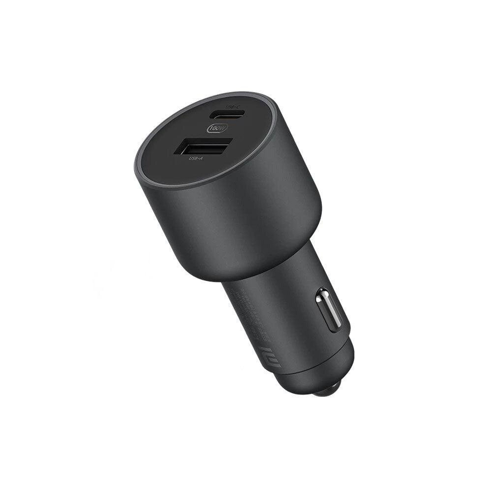 Xiaomi Mi 1A1C 100W 5A Car Charger USB C Dual Port PD QC 3.0 Fast Charging