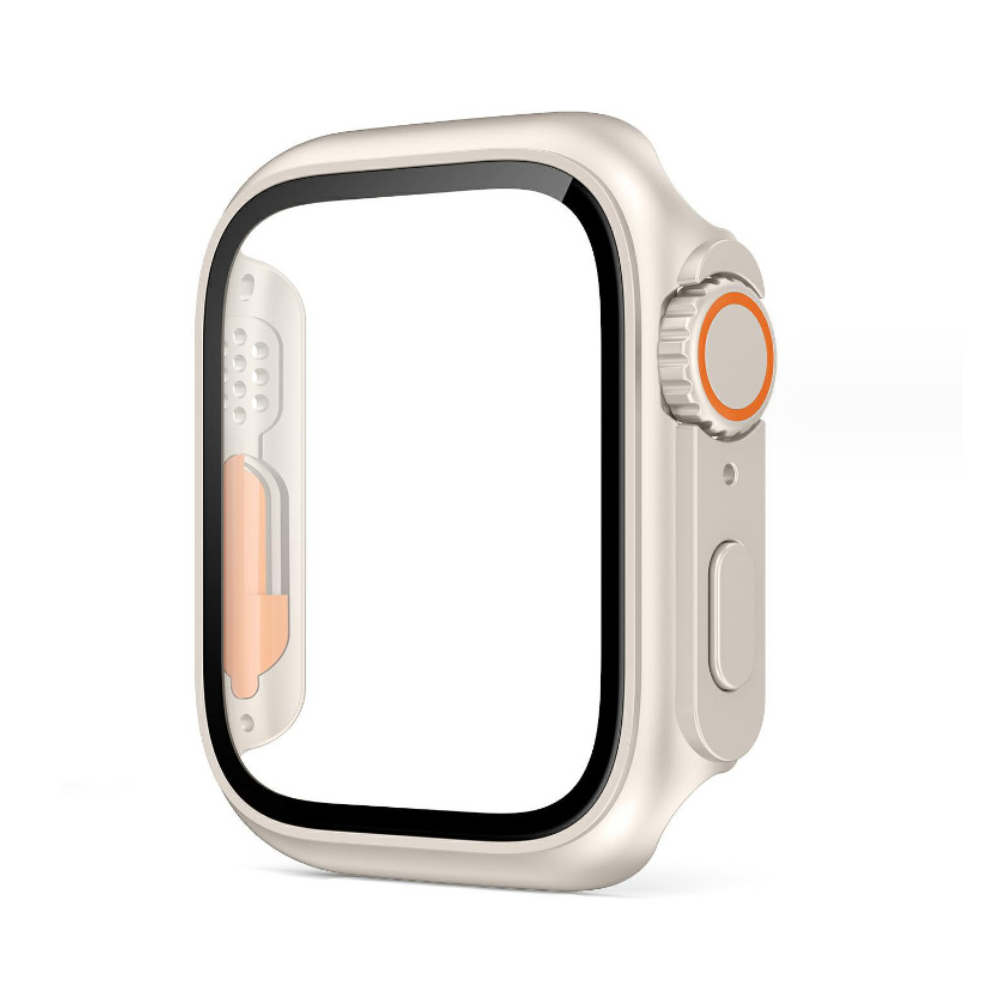 (Starlight, Iwatch S6/S5/S4/Se 44Mm) For Apple Watch Series 8 7 6 5 4 Se 45Mm 44Mm Change To Ultra Case Iwatch Cover 8381923444914