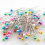 100pcs/pack Kintted Pearl Light Locating Pins 3