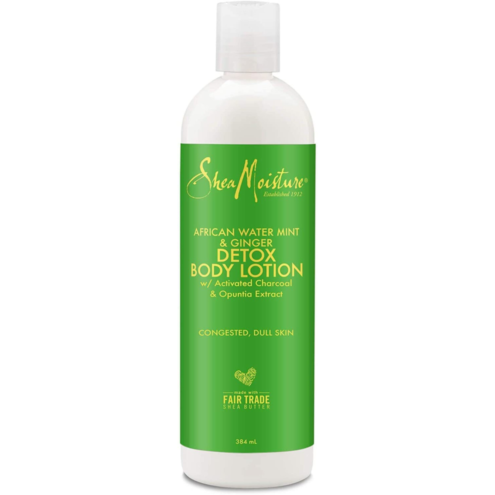 Shea Moisture African Water Mint & Ginger Detox Body Lotion - 384ml