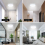 Living And Home 12W LED Ceiling Light, 26cm, 6500K 4