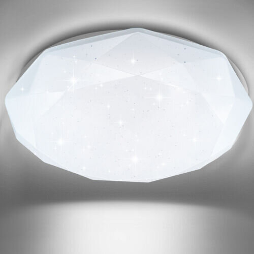Living And Home 12W LED Ceiling Light, 26cm, 6500K