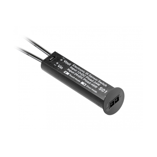 GTV (Black) Sensor Touch Free Switch Dimmer Single or Double