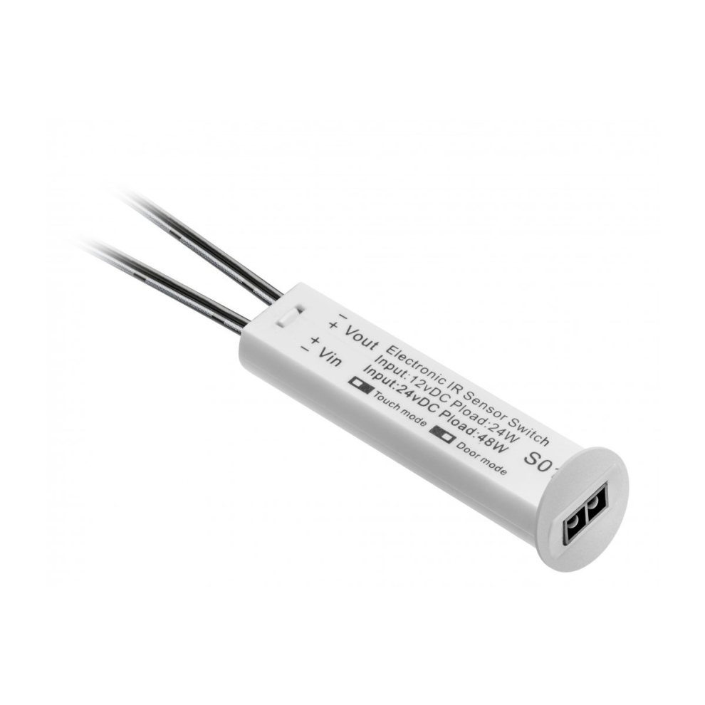 (White) Sensor Touch Free Switch Dimmer Single or Double