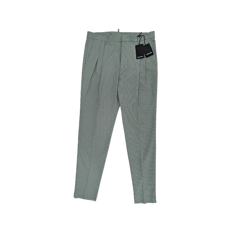 (BLACK, EU 54) DSQUARED2 S71KB0160 Mens Formal Trouser