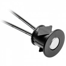 (Black) LED Touch Switch Sensor Wardrobe Cabinet Dimmable