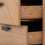 Seconique Leon 3 Drawer Bedside Medium Oak Effect Metal Legs 7