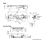 (Left hand) Self Soft Close Door Damper Surface Mounted LDD-S- 2