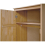Seconique Oslo 2 Door Wardrobe in Antique Pine Finish 10