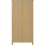 Seconique Oslo 2 Door Wardrobe in Antique Pine Finish 8