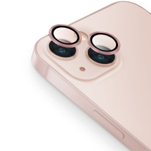 Camera Protectors Compatible With iPhone 13 13 Mini Set of 2 Rose Gold Glass