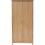 Seconique Oslo 2 Door Wardrobe in Antique Pine Finish 5